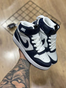 Borough Mid “Azul escuro/Branco"