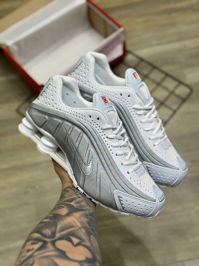 NK SHOX R4 "PRATA" - PRONTA ENTREGA