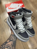 Borough Mid “Cinza/Branco"