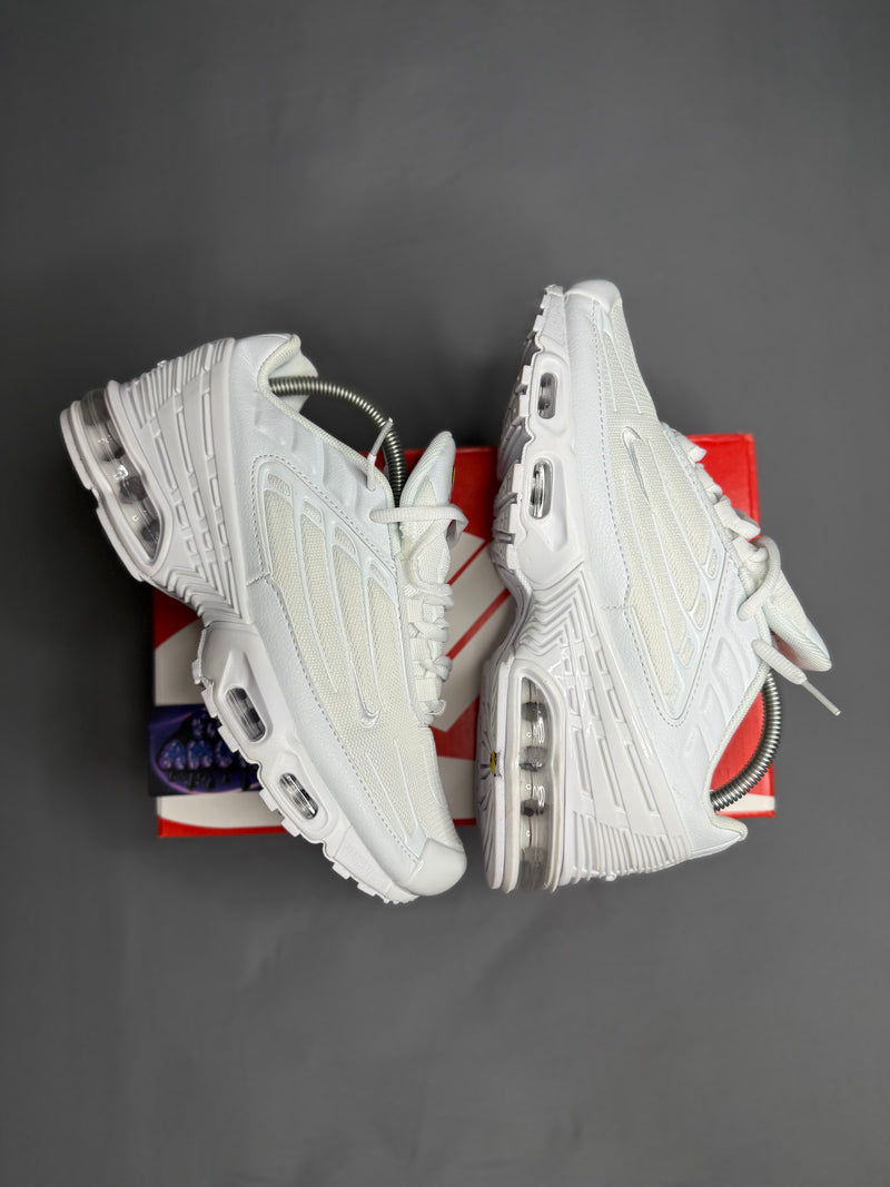 NK AIR MAX PLUS TN III ''TRIPLE WHITE'' - PRONTA ENTREGA