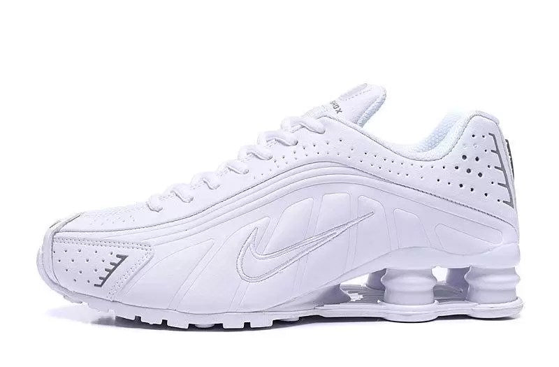 NIKE SHOX R4 "ALL WHITE" - PRONTA ENTREGA