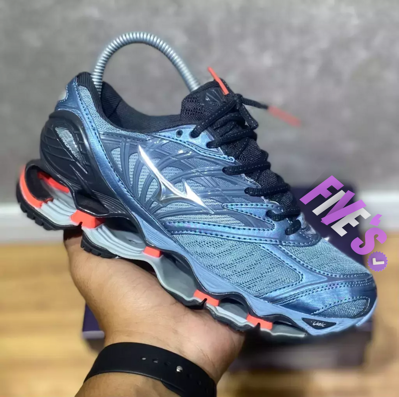 MIZUNO WAVE PROPHECY 8 "CINZA/SALMÃO"