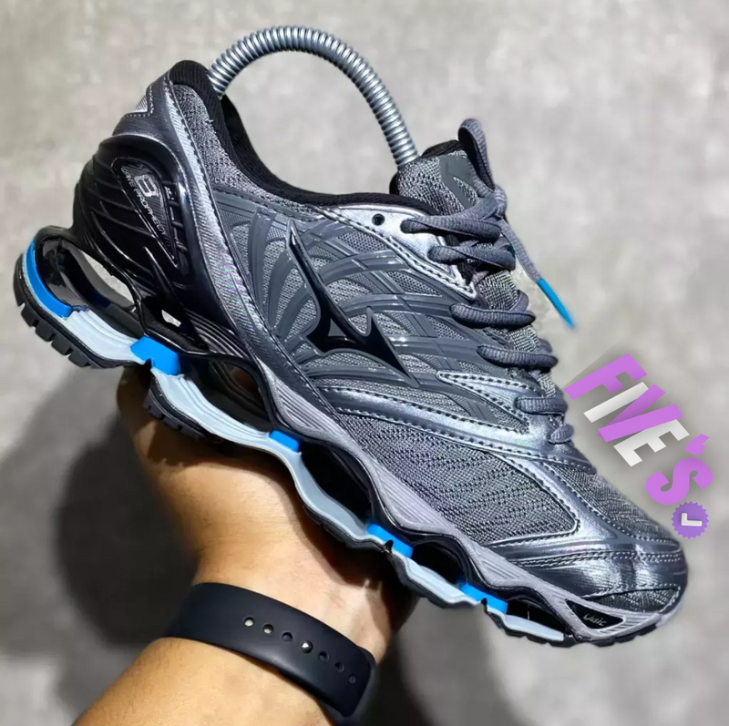 MIZUNO WAVE PROPHECY 8 "CINZA/AZUL"