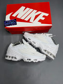 NK AIR MAX PLUS TN III ''TRIPLE WHITE'' - PRONTA ENTREGA