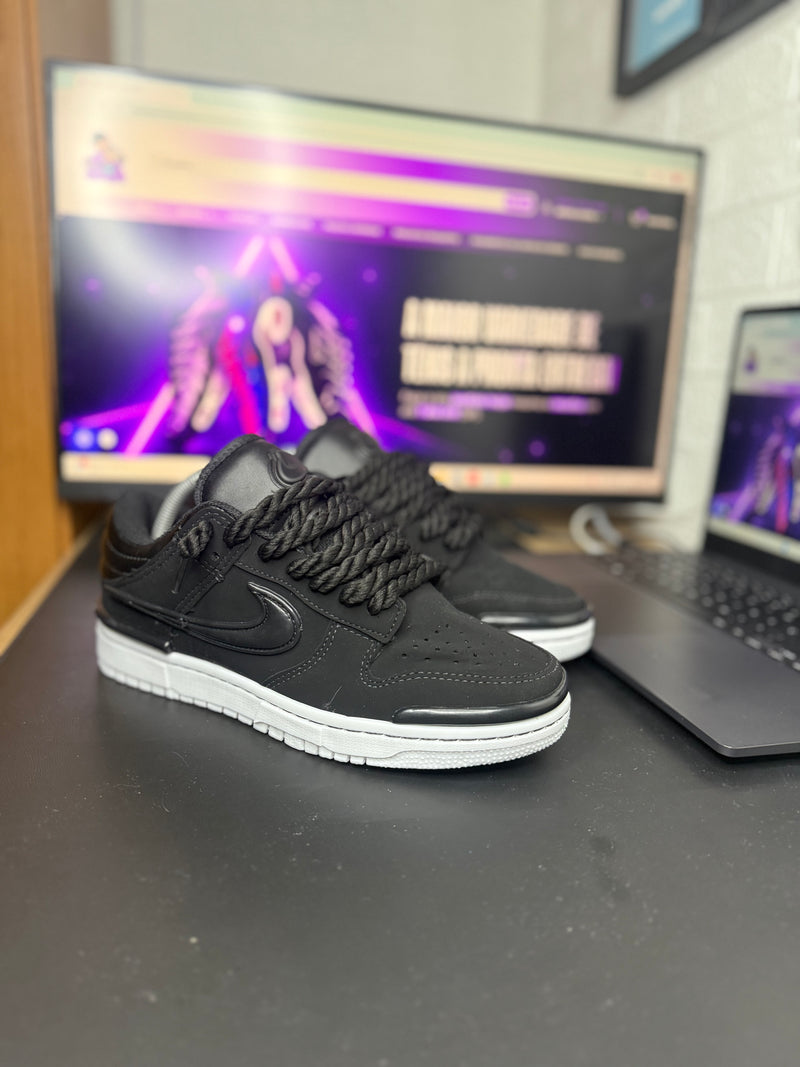 NK SB TWIST "Preto/Camurça" - Pronta entrega