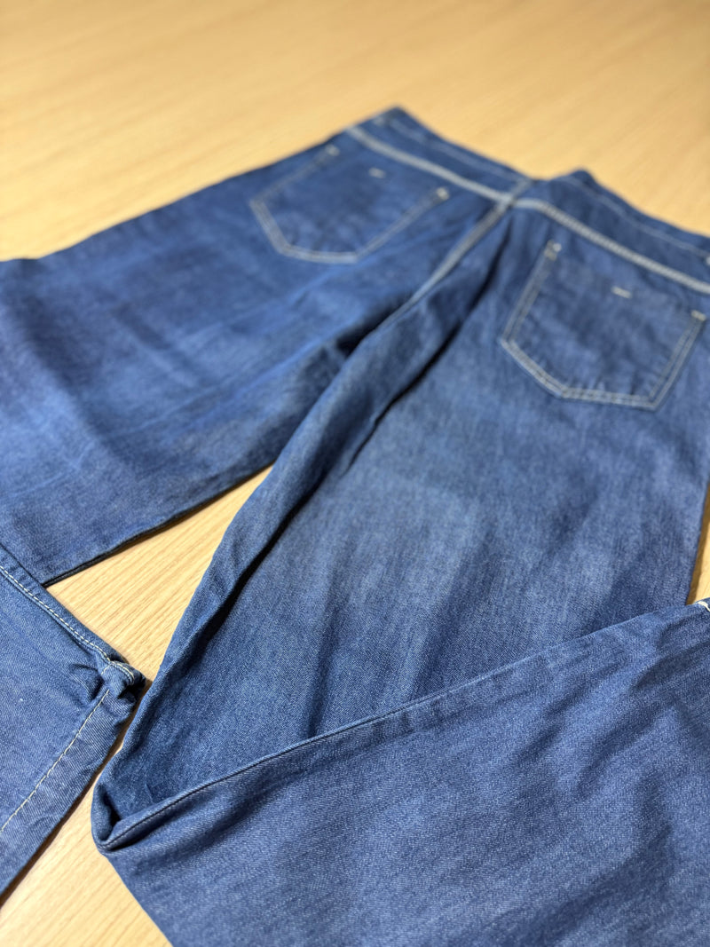 Calça Balão "Azul escuro"