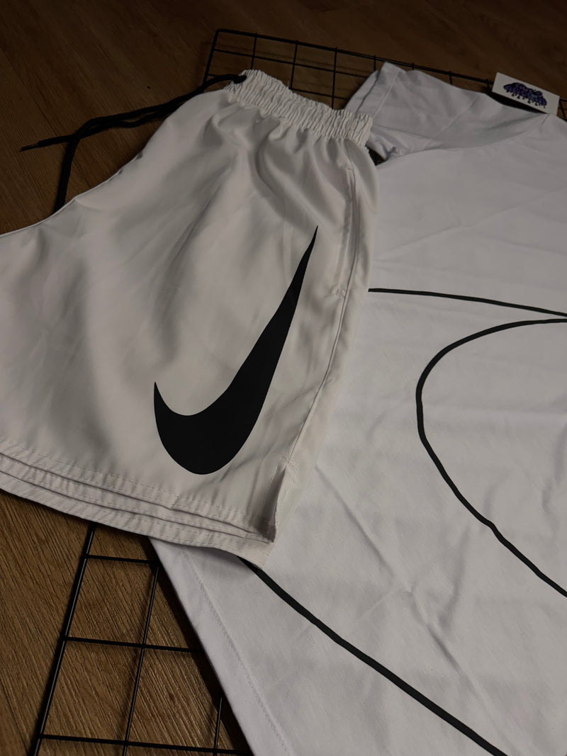 Kit Nike Big Swoosh "Branco" - PREMIUM