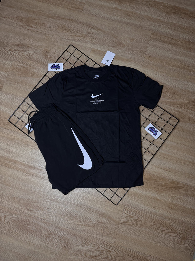 Kit Nike By Swoosh "Preta" - PREMIUM