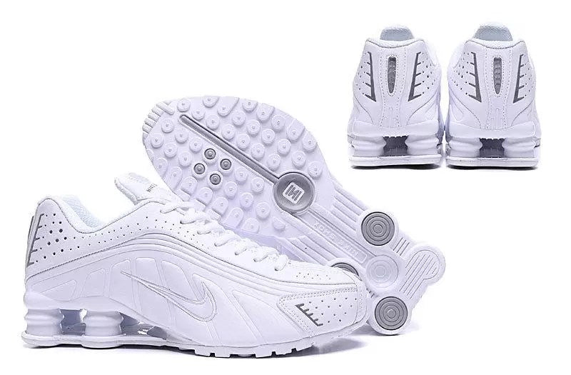 NIKE SHOX R4 "ALL WHITE" - PRONTA ENTREGA