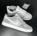 NK DUNK LOW SB "Cinza/Branco" - Pronta entrega