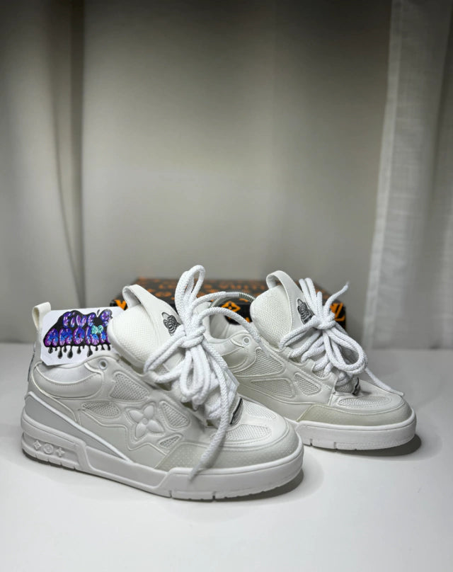 LOUIS VUITTON SKATE “BRANCO” - PRONTA ENTREGA