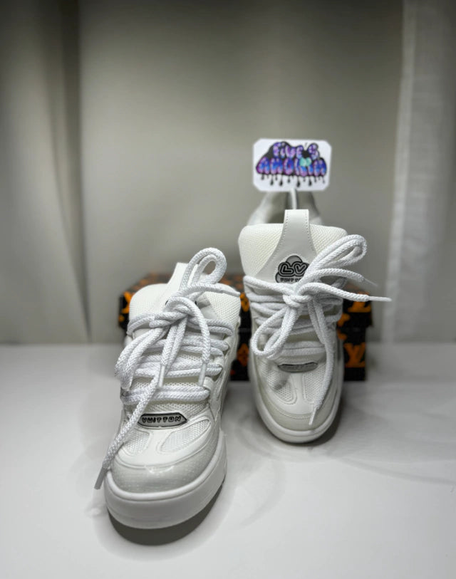 LOUIS VUITTON SKATE “BRANCO” - PRONTA ENTREGA