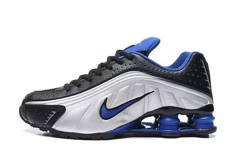 NIKE SHOX R4 "PRATA/AZUL" - PRONTA ENTREGA