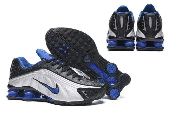 NIKE SHOX R4 "PRATA/AZUL" - PRONTA ENTREGA