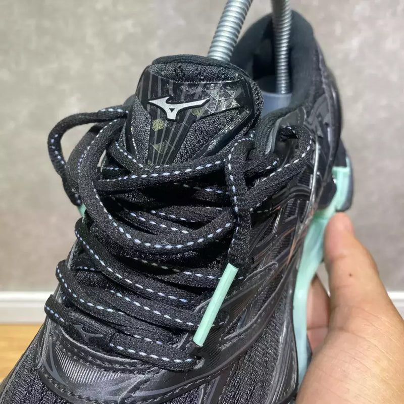 MIZUNO WAVE PROPHECY 8 "PRETO/VERDE AGUÁ"