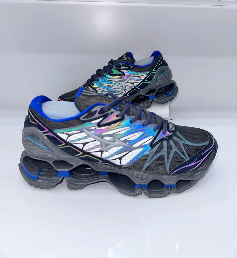 MIZUNO WAVE PROPHECY 7 "CINZA/AZUL/CAMALEÃO"