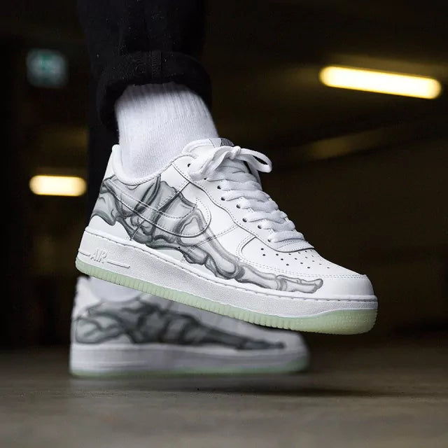 Air Force 1 Low '07 QS Skeleton White