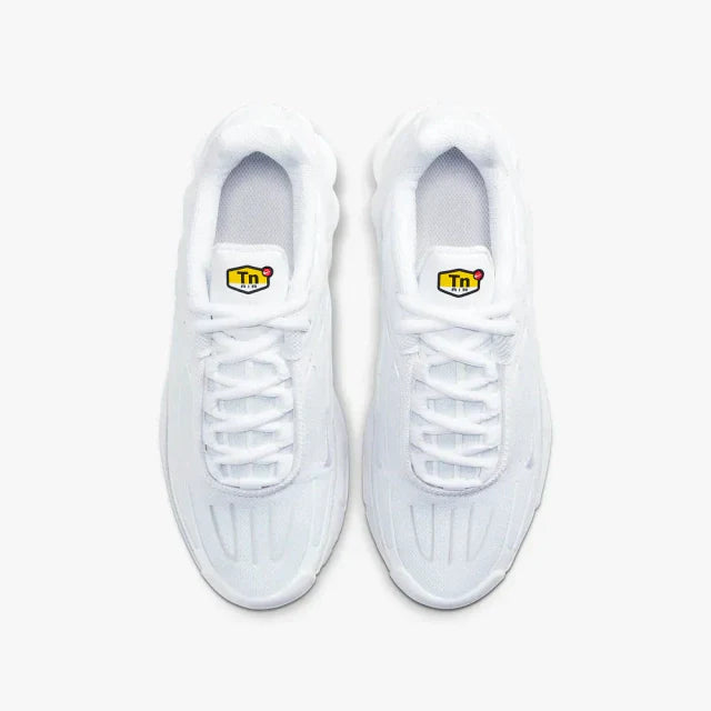 NIKE AIR MAX PLUS TN III ''TRIPLE WHITE'' - PRONTA ENTREGA