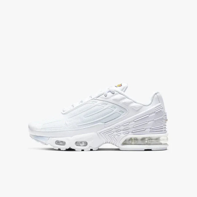 NIKE AIR MAX PLUS TN III ''TRIPLE WHITE'' - PRONTA ENTREGA